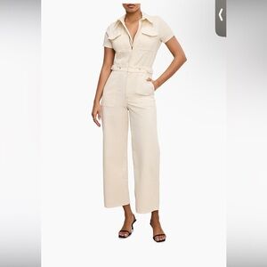 Good American fit for success palazzo jumper size small